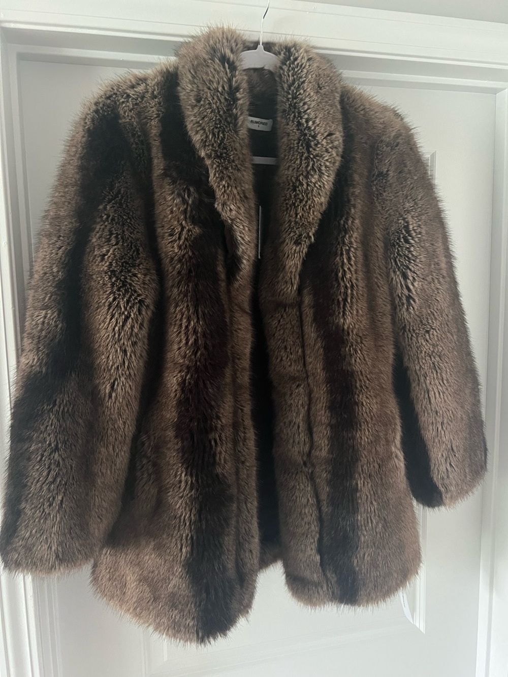 Rumored Madonna Faux Fur Coat